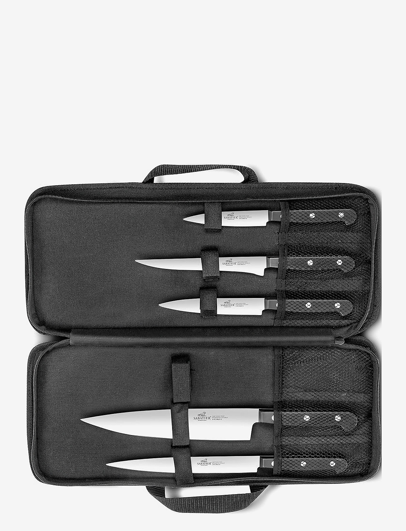Lion Sabatier - Knife set with knife bag Styx 6-pack - steel/black - 0