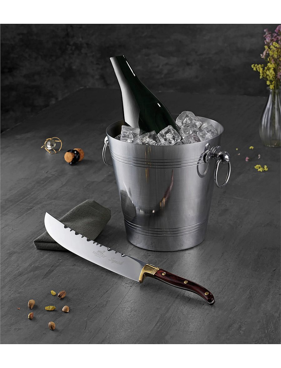 Lion Sabatier - Champagne saber Laguiole 27cm - peiliai - steel/wood - 0
