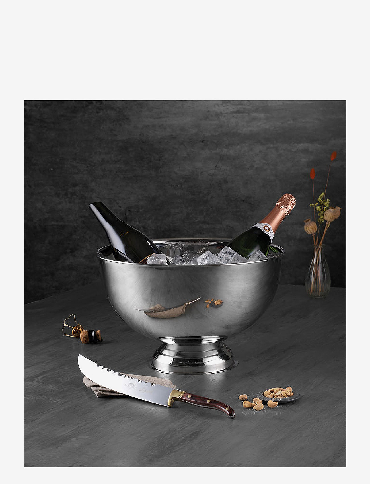 Lion Sabatier - Champagne saber Laguiole 27cm - knive - steel/wood - 1