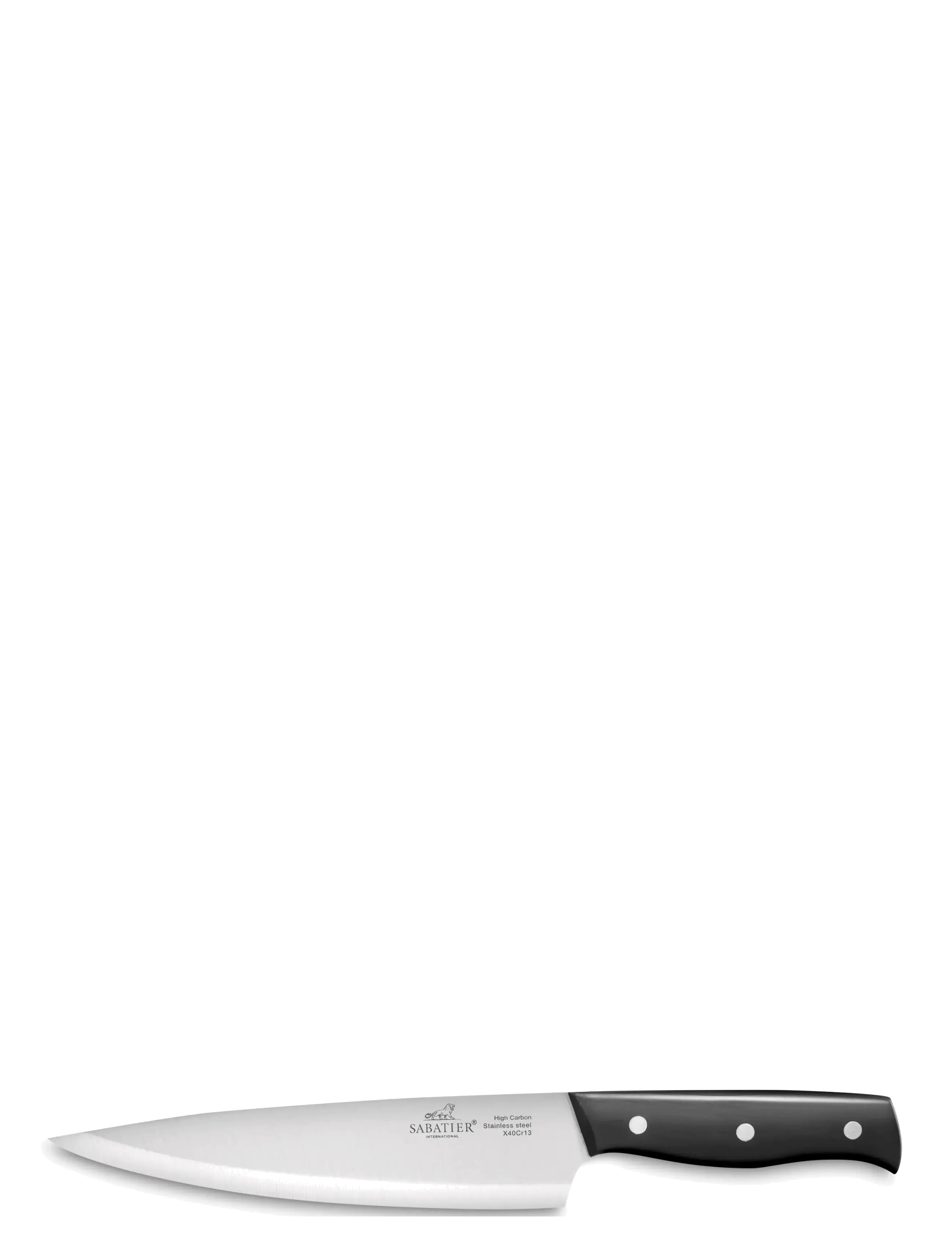Lion Sabatier - Knife block incl. knives Mon Bloc 6-pack - hnífasett - black - 3