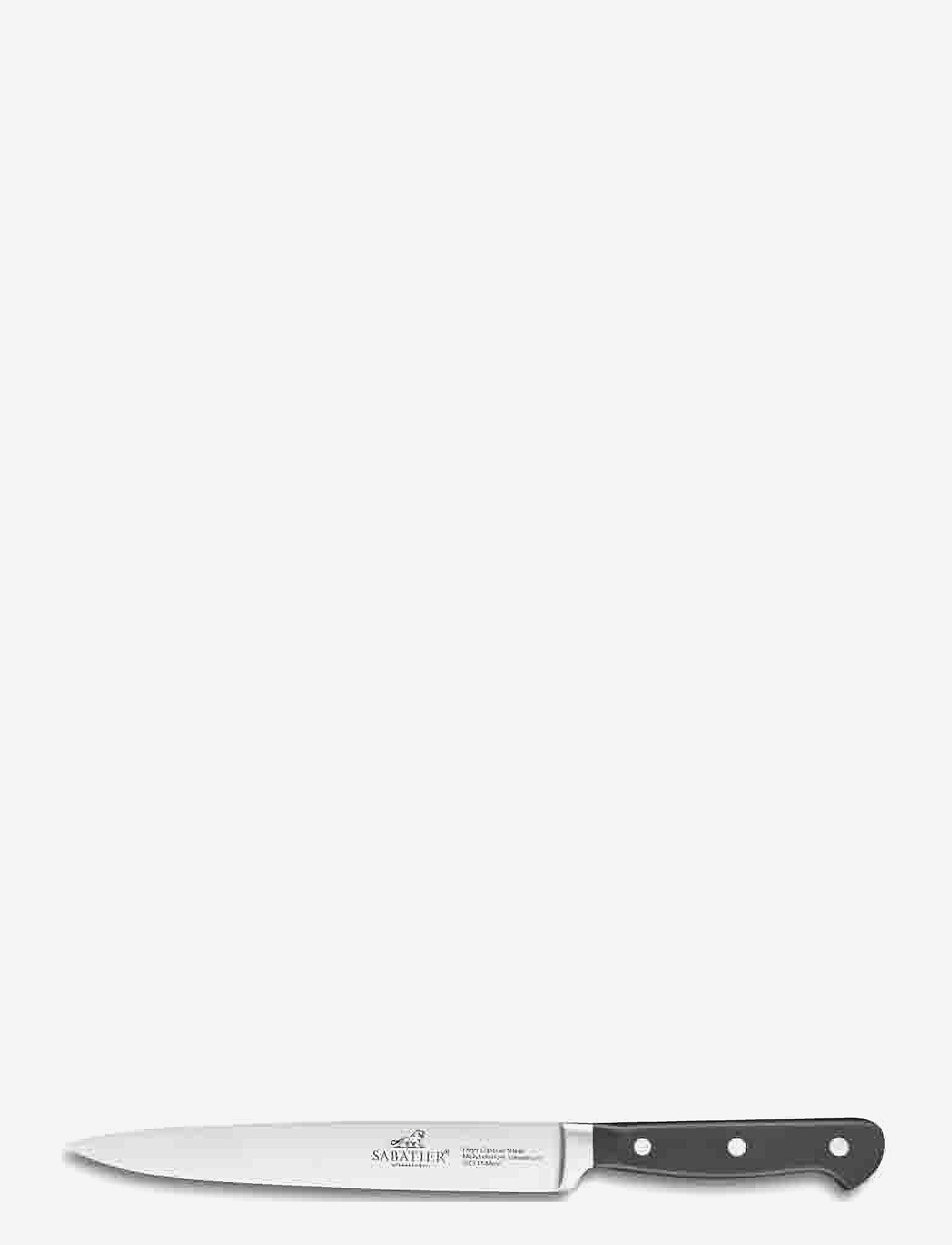 carving knife Pluton 20cm - STEEL/BLACK