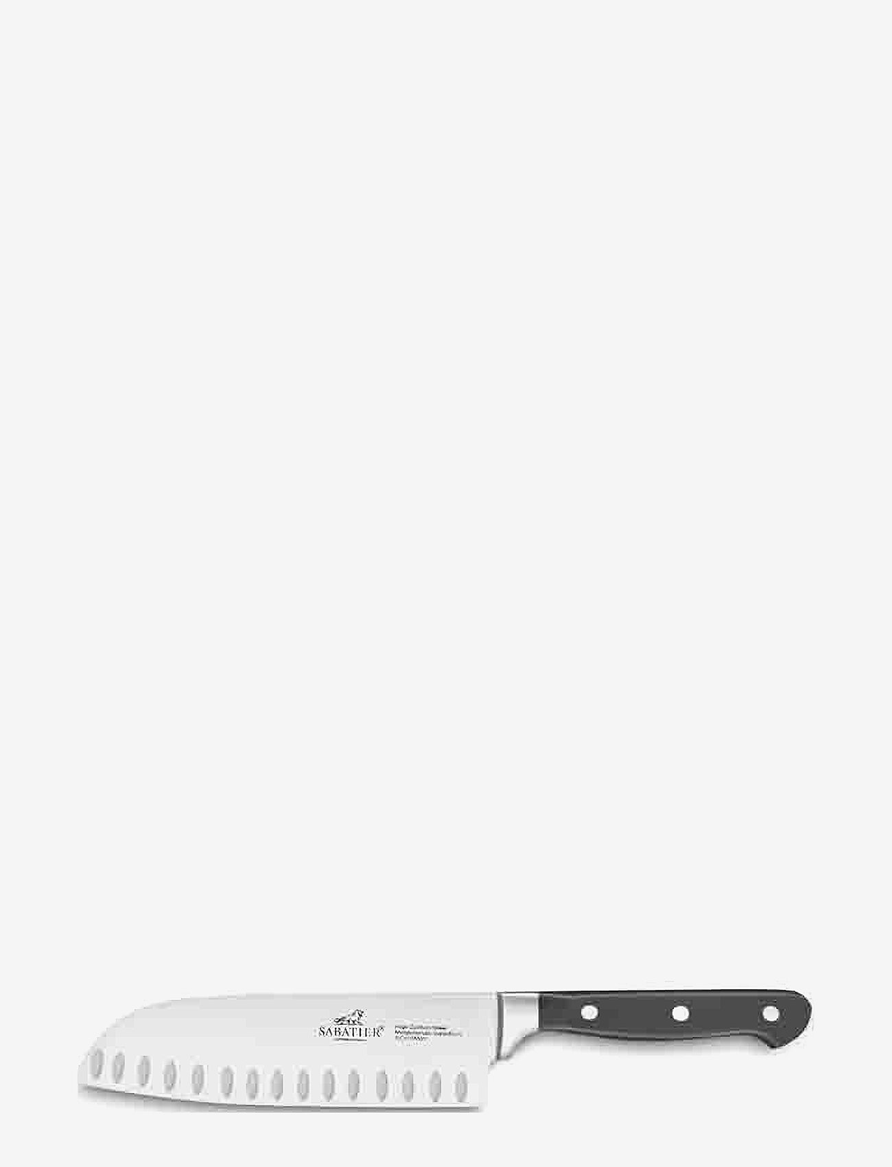 Lion Sabatier - santoku knife Pluton 18cm - steel/black - 0