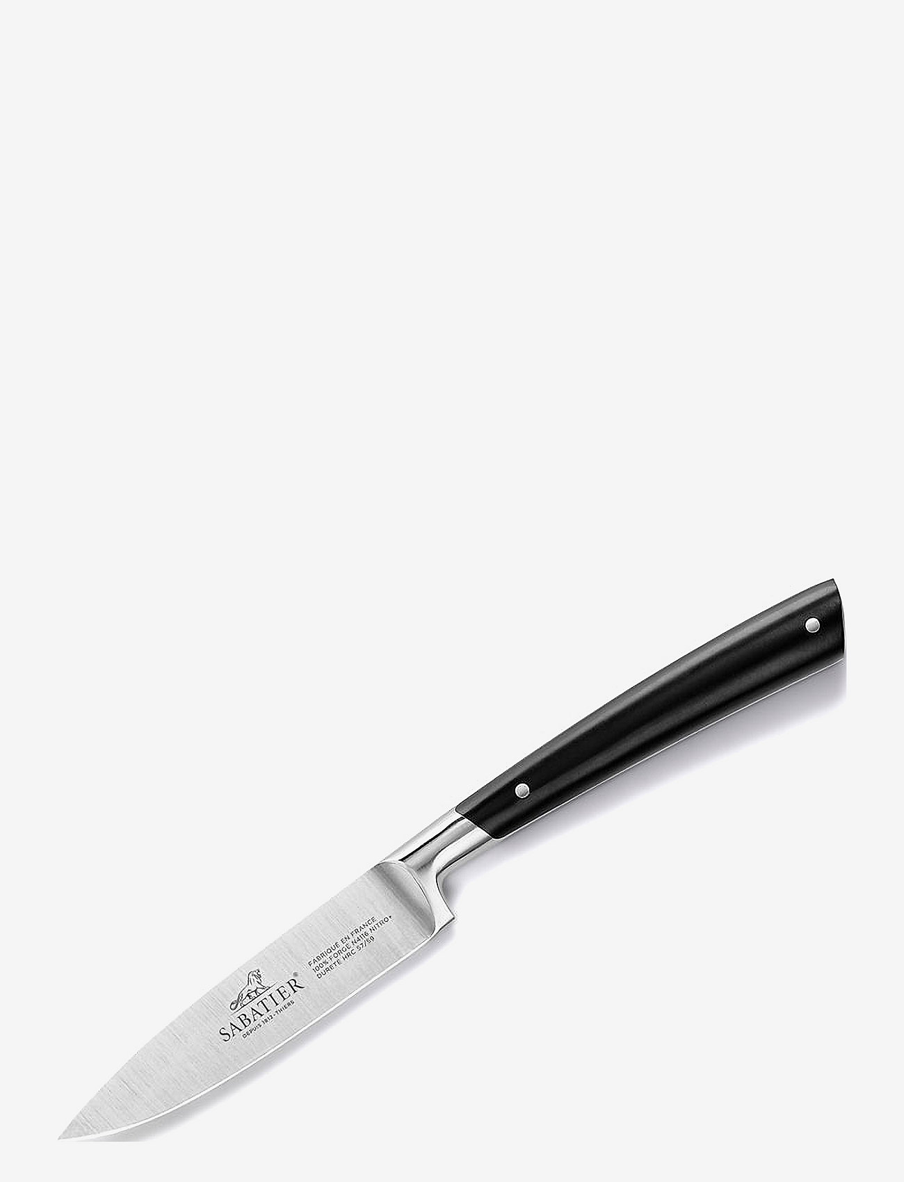 Lion Sabatier - Herb knife Edonist 10cm - dārzeņu naži - steel/black - 0