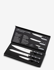 Knife set Licorne 3-pack - STEEL/BLACK