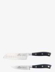 Lion Sabatier - Knife set Licorne 3-pack - knivsæt - steel/black - 4