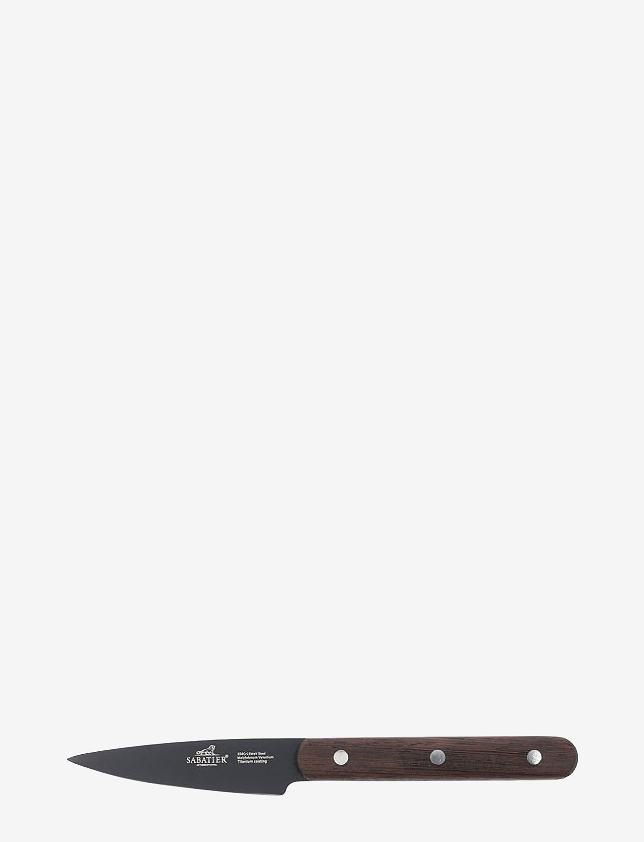 Lion Sabatier - Knife set Phenix 2-pack - knivsæt - black/wood - 3