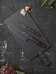 Lion Sabatier - Knife set Phenix 2-pack - nažu komplekti - black/wood - 6