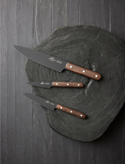 Lion Sabatier - Knife set Phenix 3-pack - knivsæt - black/wood - 11