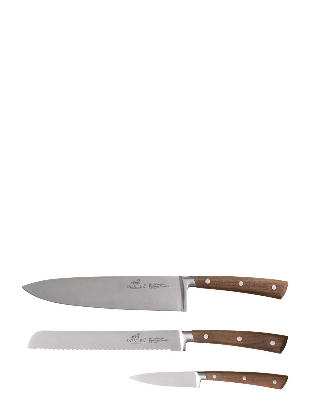 Lion Sabatier Knivset Gemini 3 delar - Kök - METAL / natural