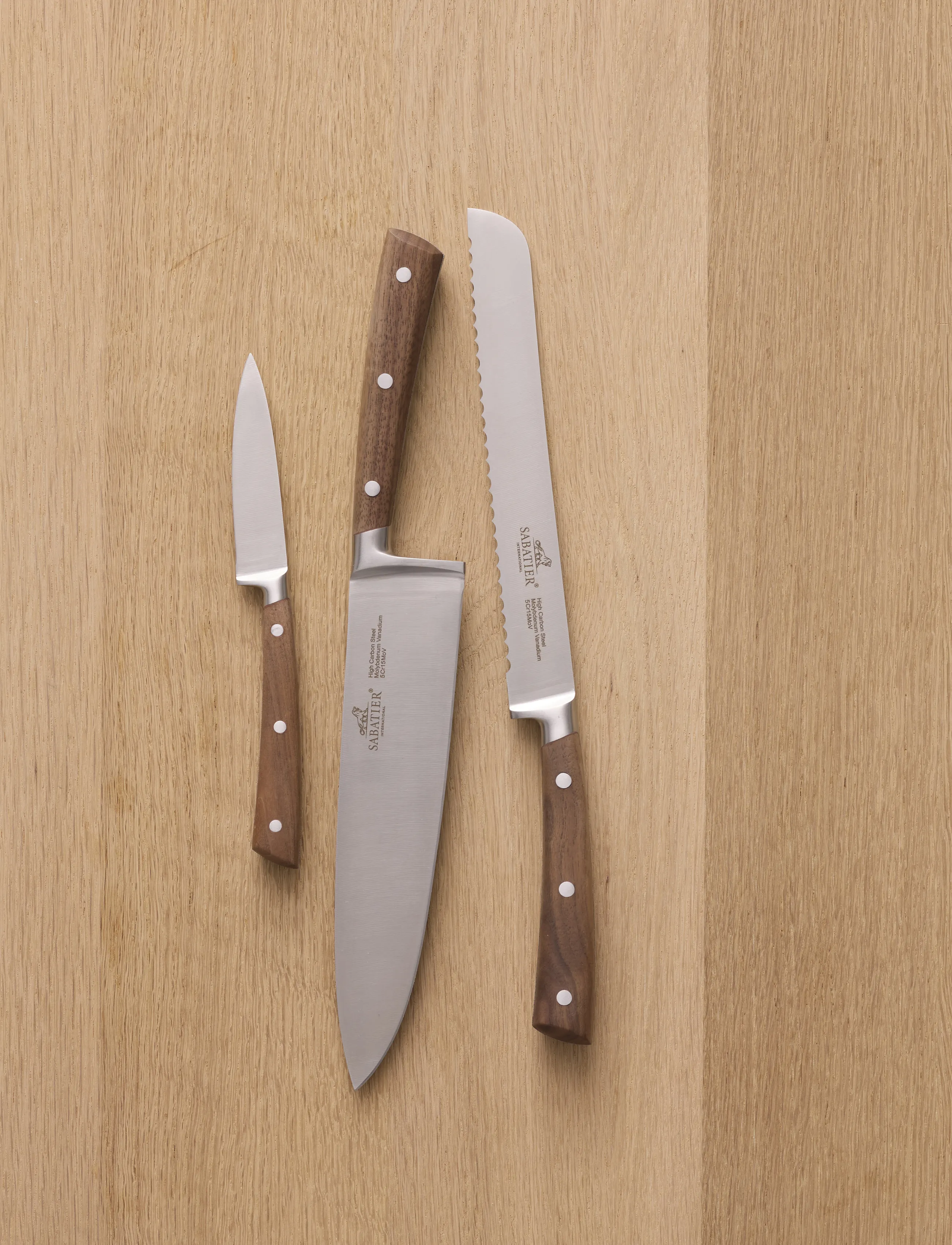 Lion Sabatier - Knivset Gemini 3 delar - metal - 1