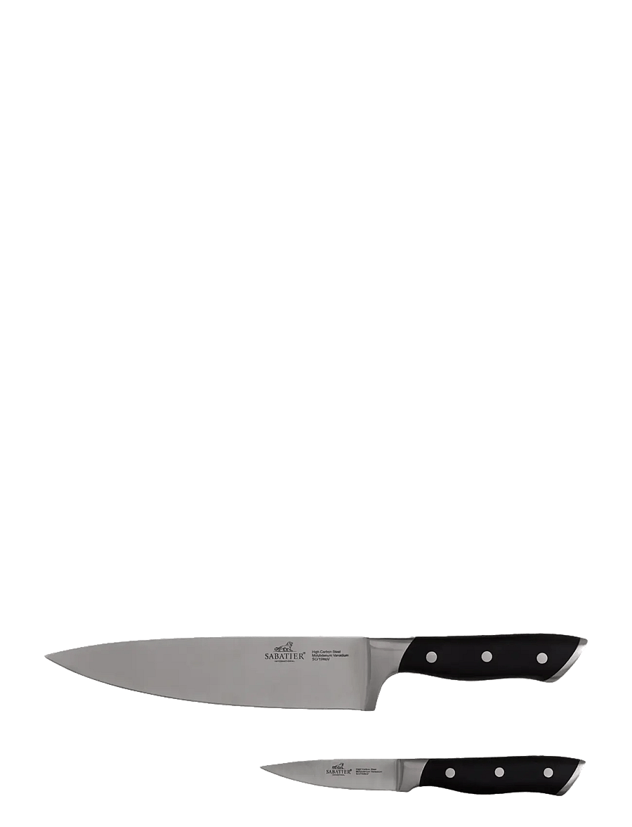 Lion Sabatier - Knife set Hercules 2 parts Steel/Black ABS - metal - 1