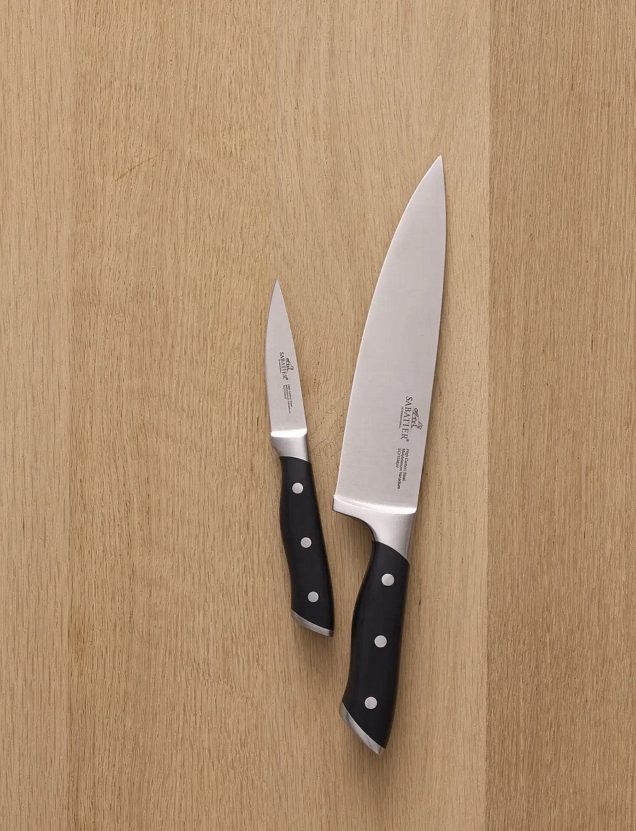 Lion Sabatier - Knife set Hercules 2 parts Steel/Black ABS - metal - 0