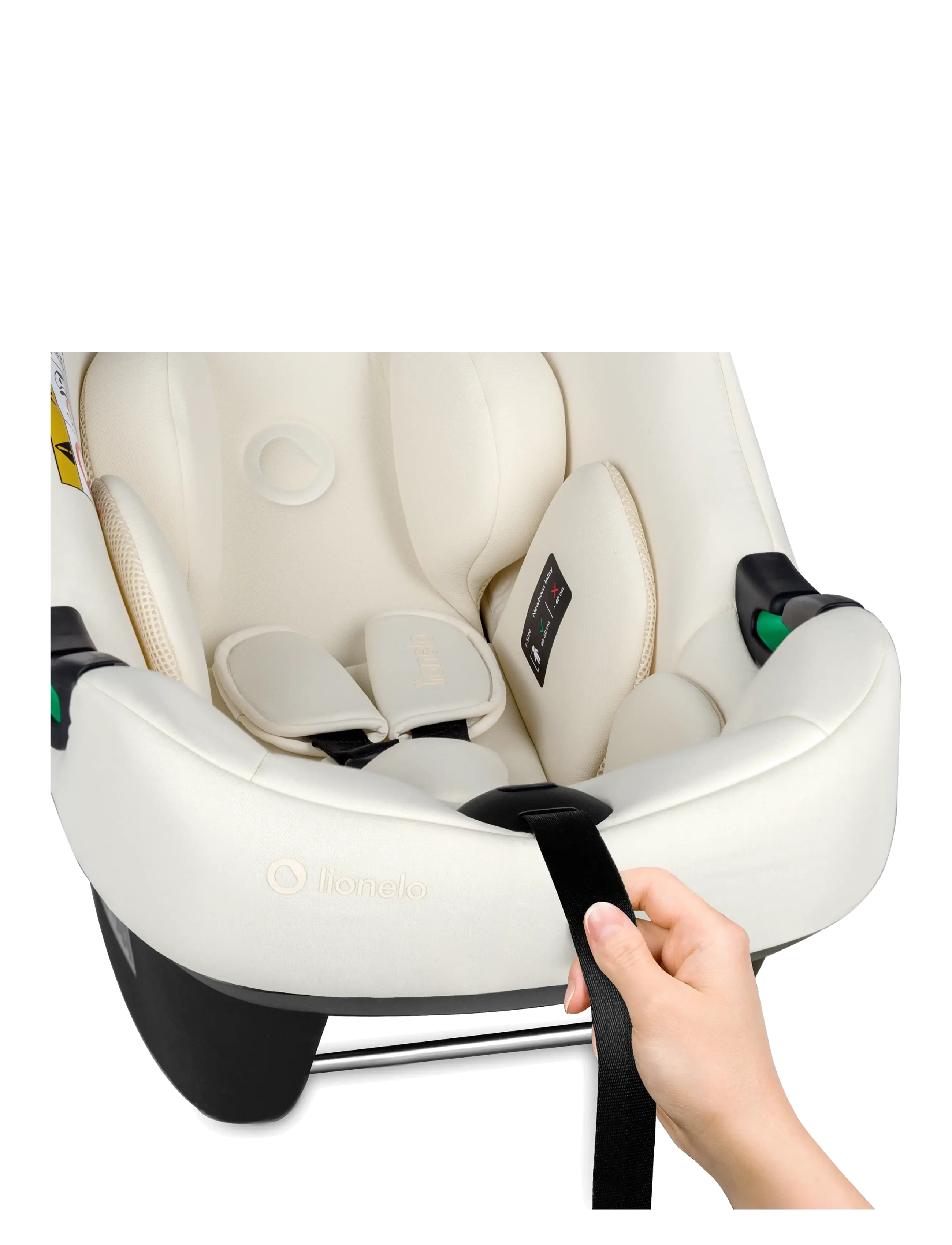 Lionelo - Astrid I-SIZE - child car seats - beige cream - 4