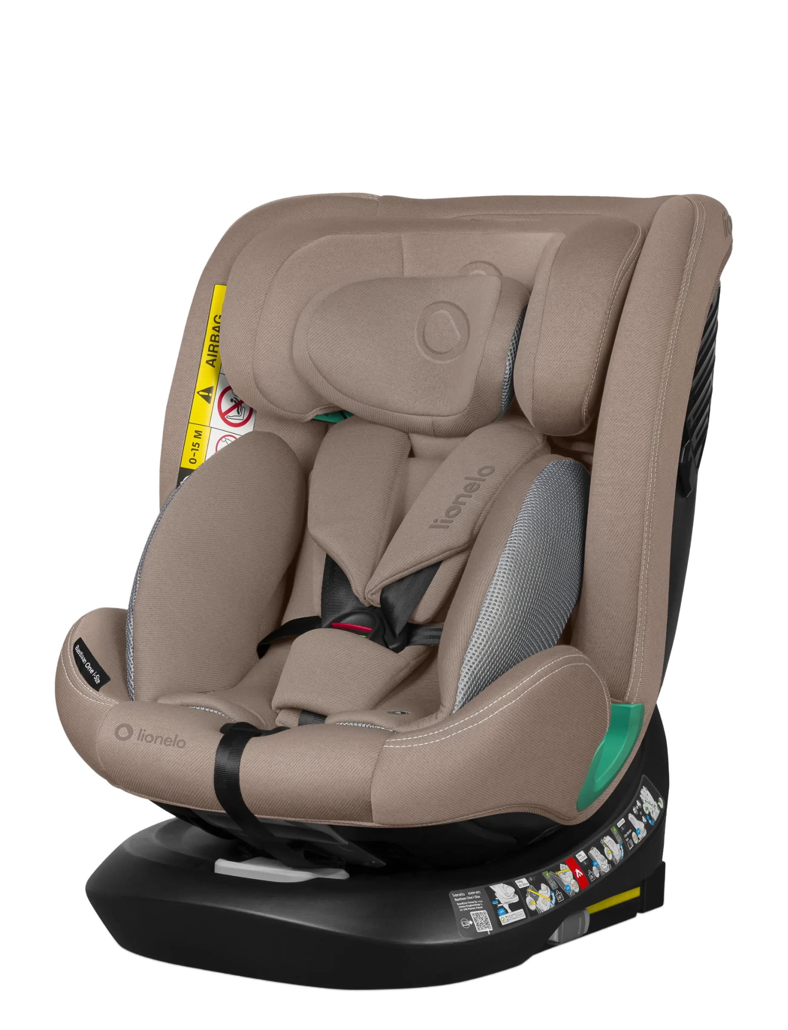 Lionelo Bastiaan one I-SIZE - Lionelo - BEIGE SAND / beige