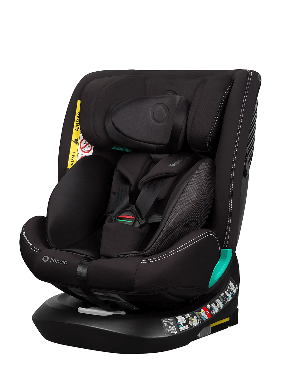 Lionelo - Bastiaan one I-SIZE - autostol - black carbon - 0
