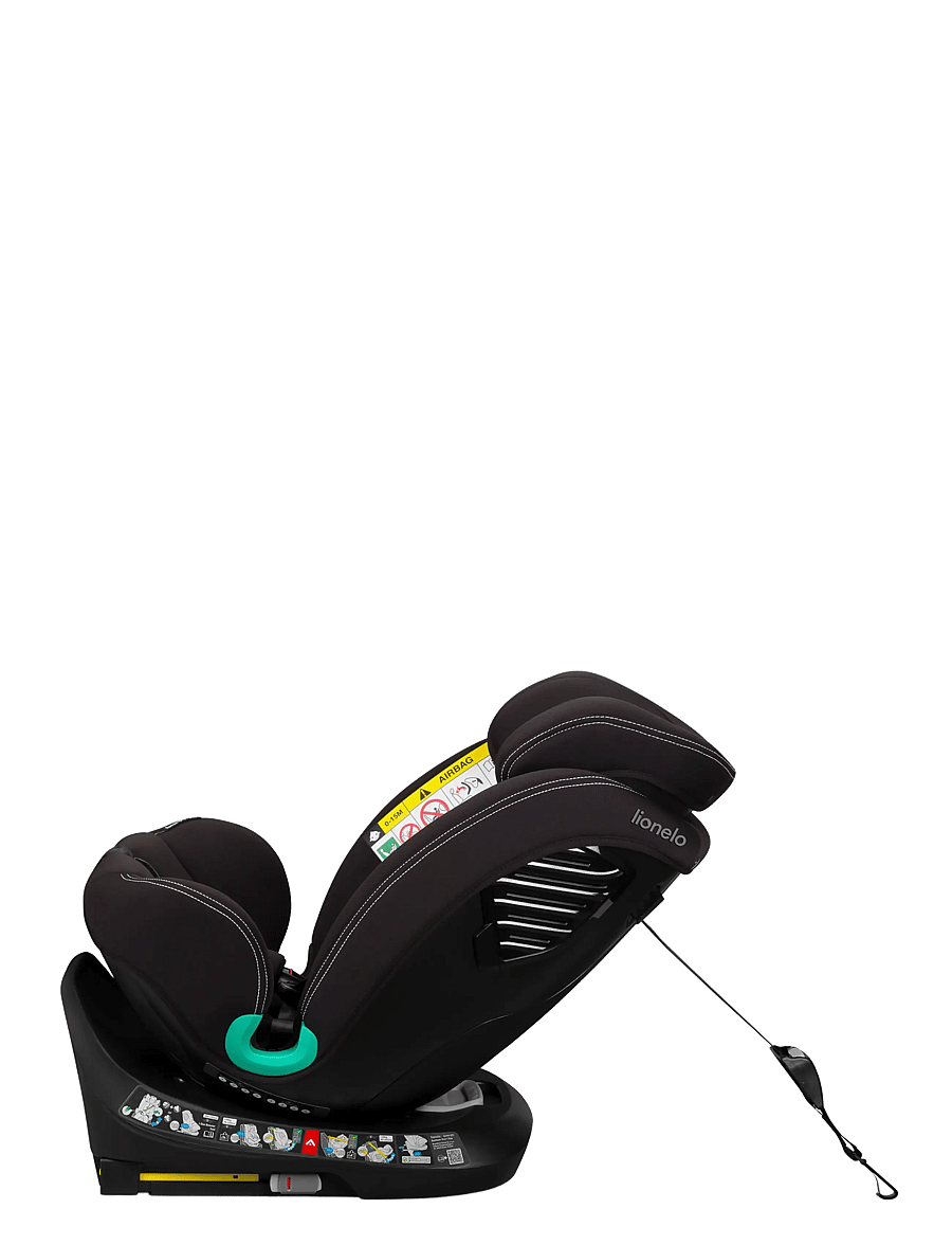 Lionelo - Bastiaan one I-SIZE - autostol - black carbon - 1
