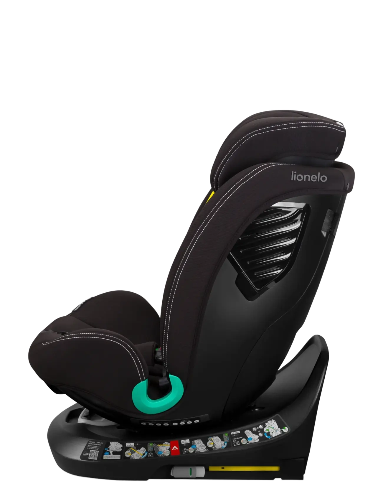 Lionelo - Bastiaan one I-SIZE - autostol - black carbon - 2