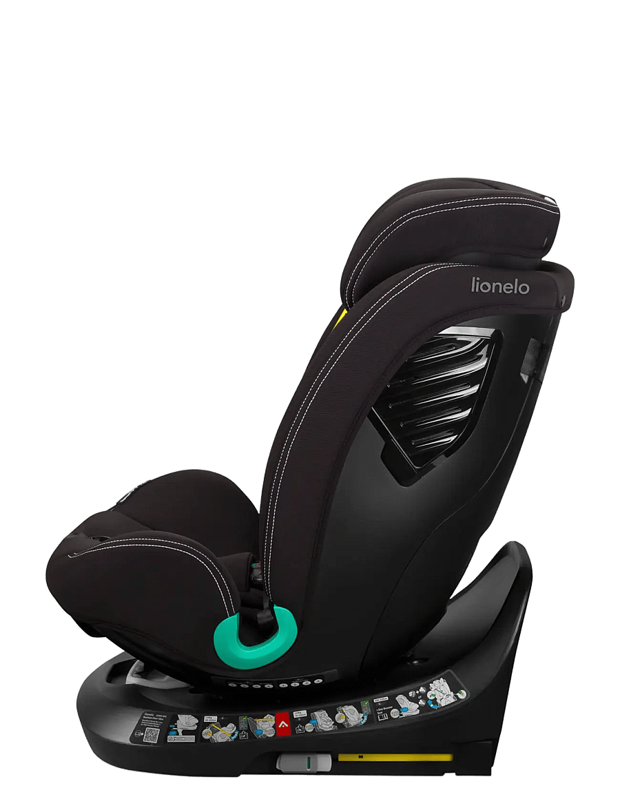 Lionelo - Bastiaan one I-SIZE - autostol - black carbon - 2