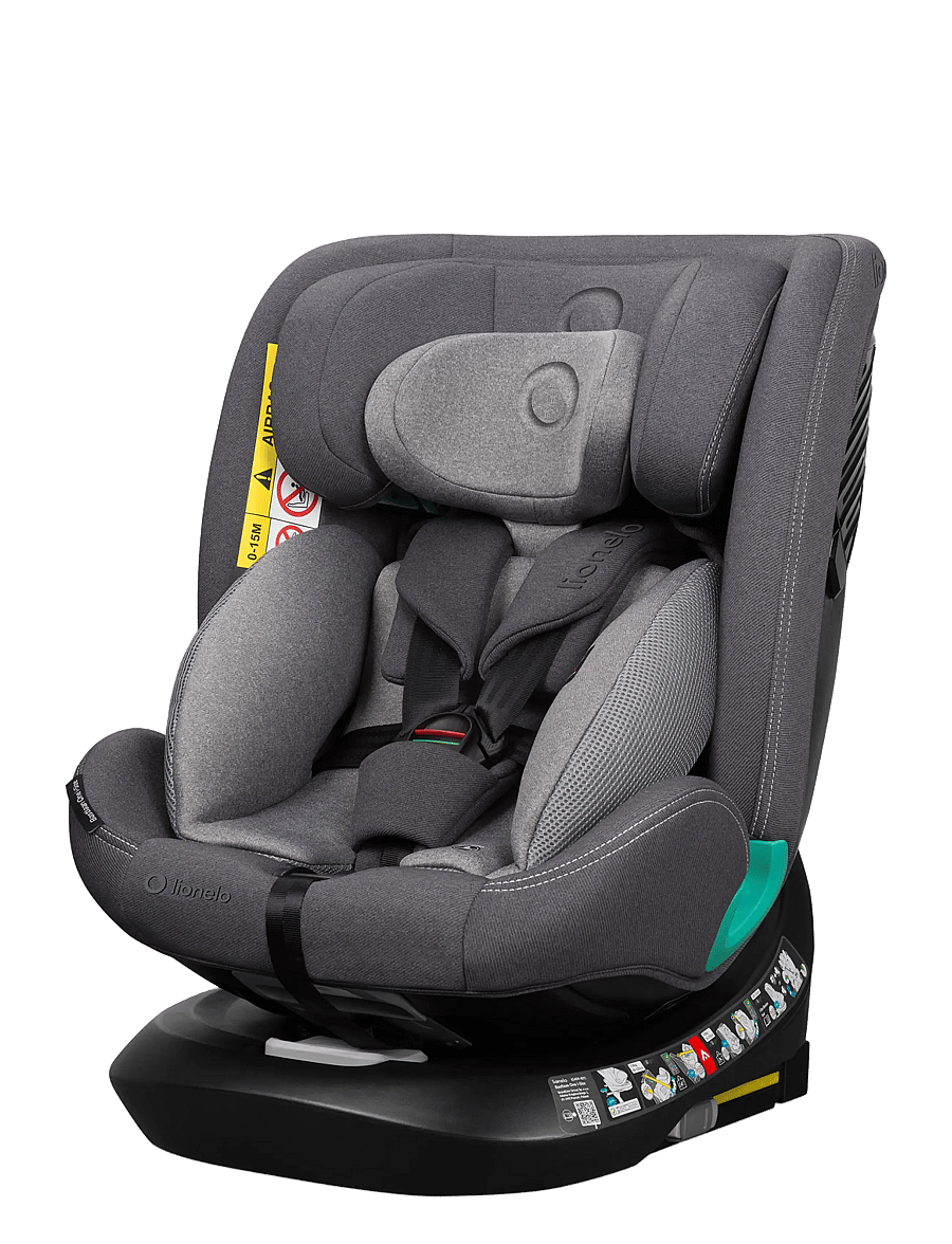 Lionelo - Bastiaan one I-SIZE - autostol - grey stone - 0