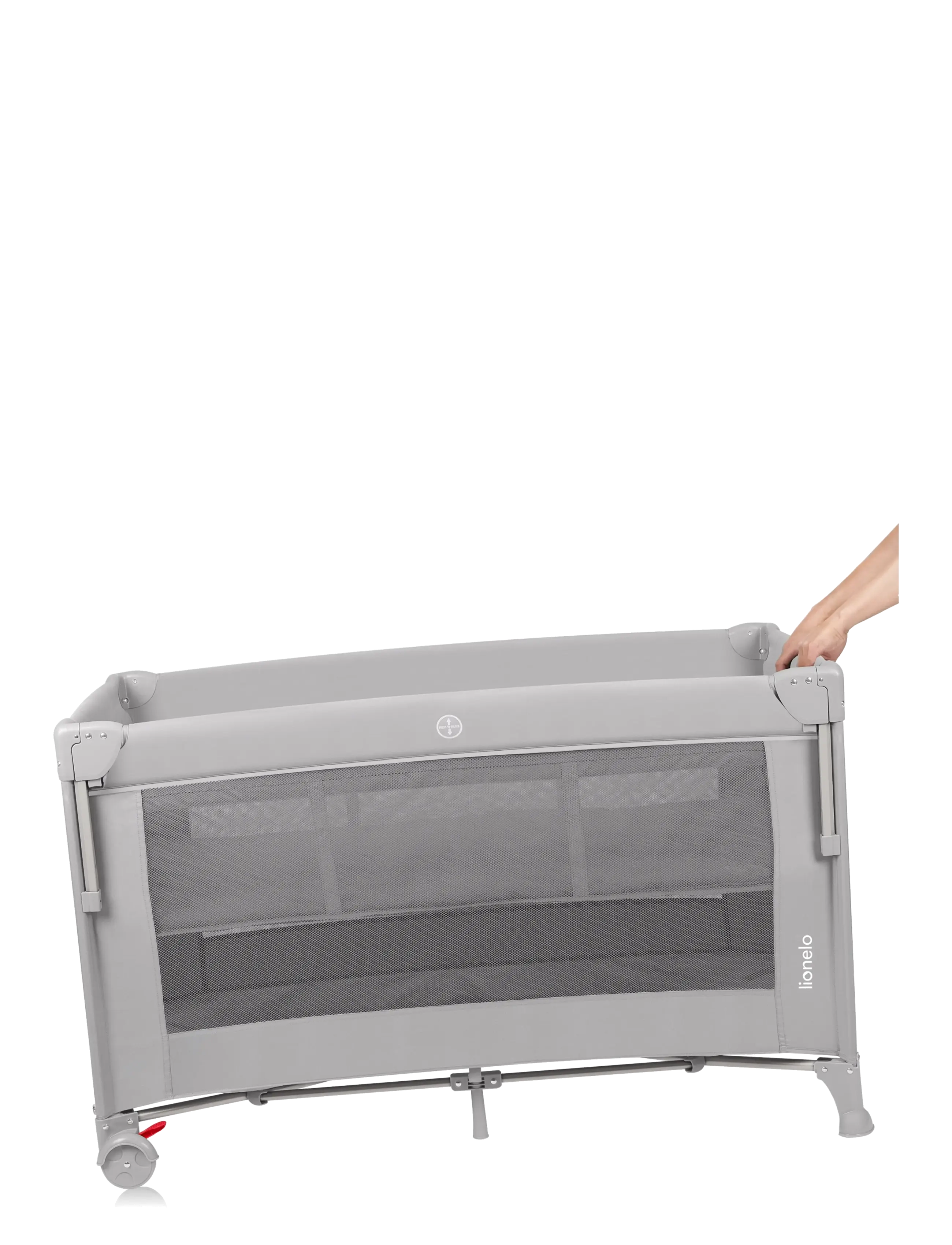 Lionelo - Ellen - reisebetten - grey concrete - 5