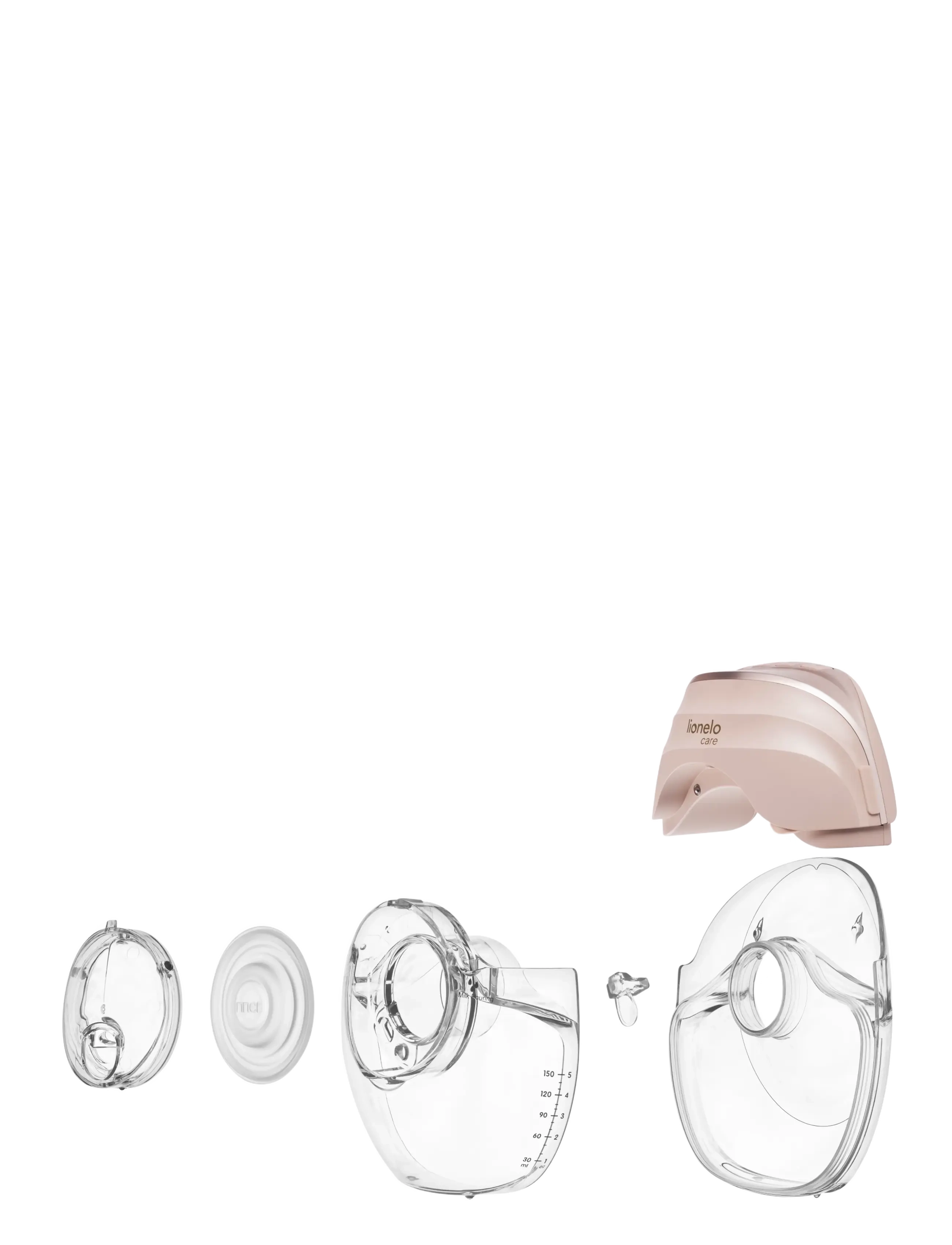 Lionelo - Fidi free slim - bröstpumpar & tillbehör - white - 1