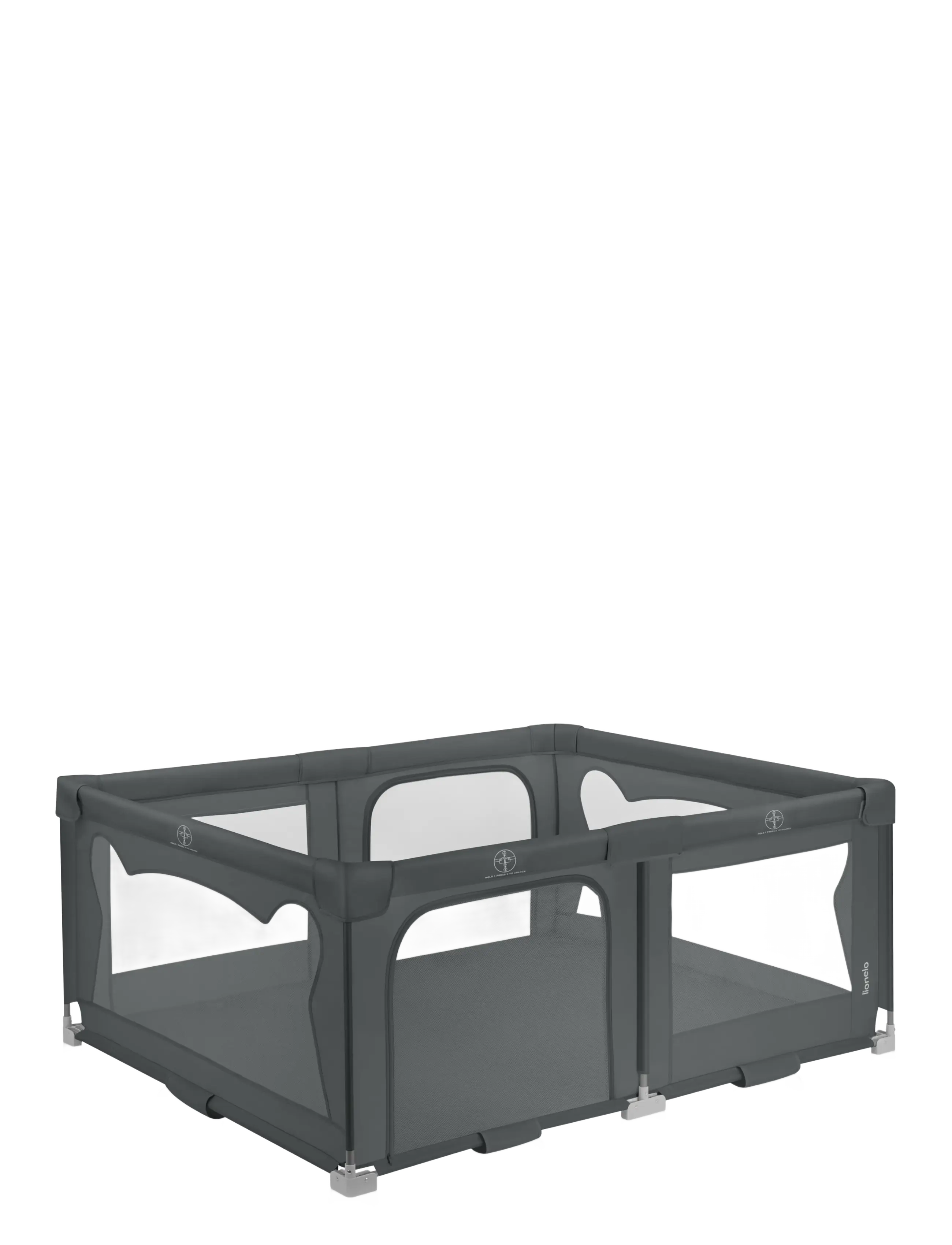 Lionelo Florence easy fold - Babyprodukte - GREY GRAPHITE / grey