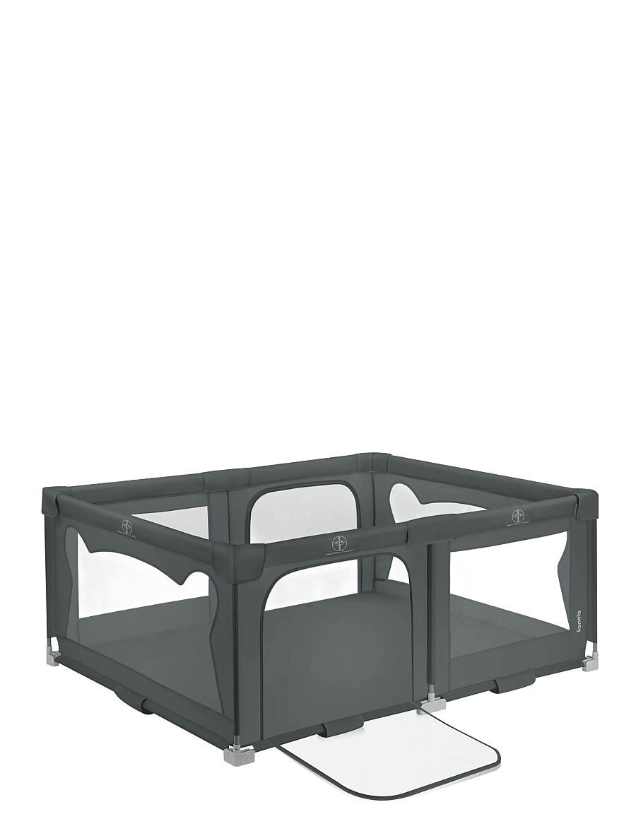 Lionelo - Florence easy fold - laufgitter - grey graphite - 1