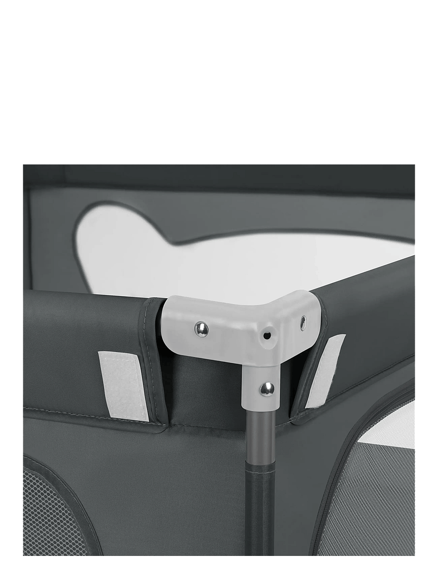 Lionelo - Florence easy fold - laufgitter - grey graphite - 4