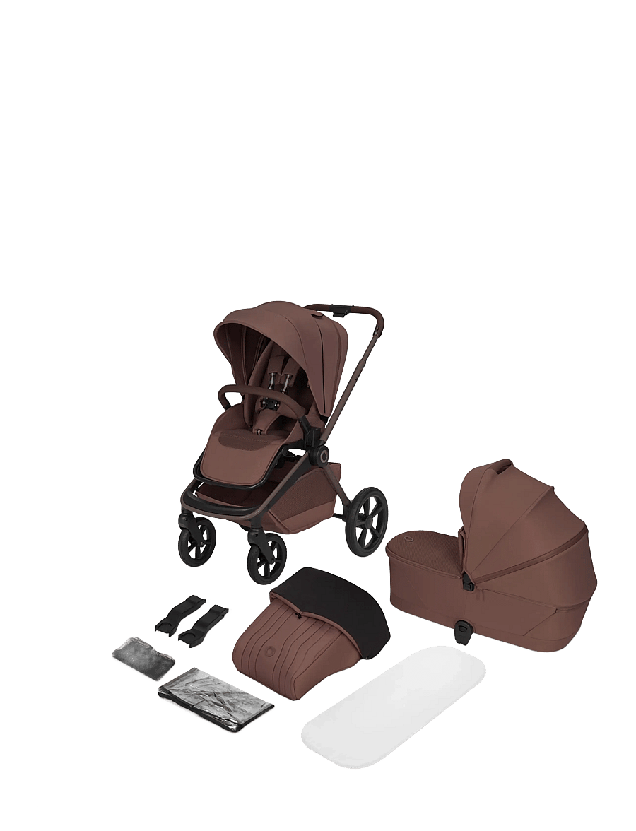 Lionelo - Freya 2in1 - kinderwagen & zubehör - brown chocolate - 0