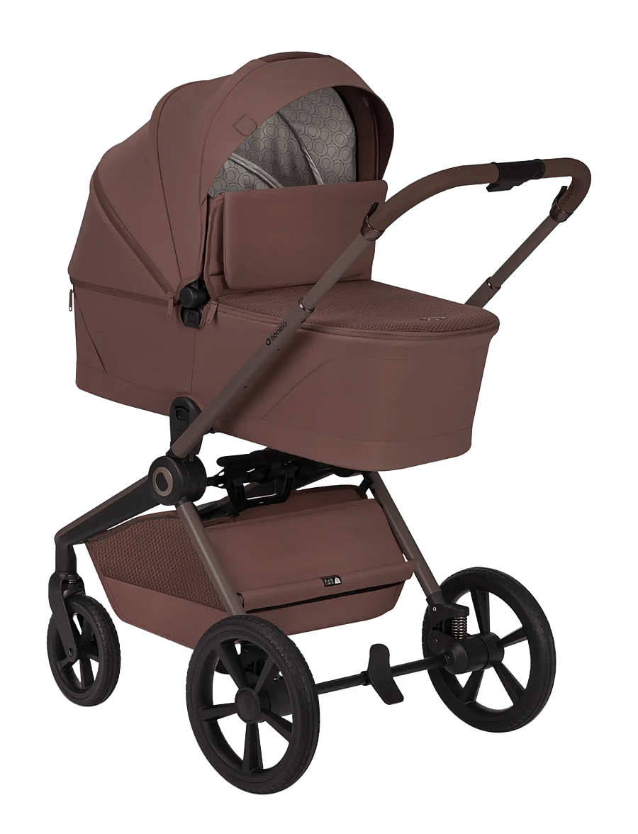 Lionelo - Freya 2in1 - kinderwagen & zubehör - brown chocolate - 1