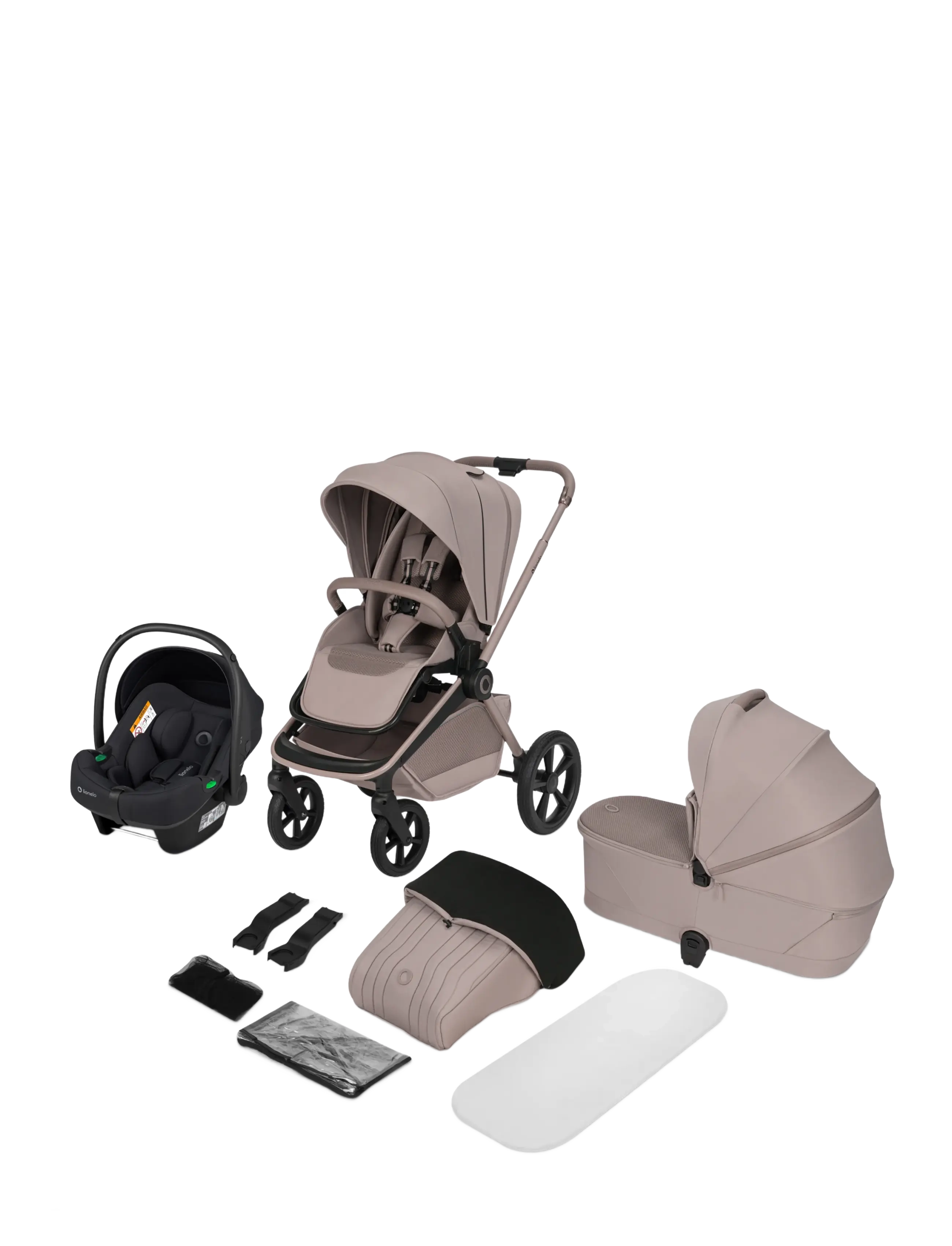 Lionelo Freya 3in1 - Vinterkollektion - BEIGE SAND / beige