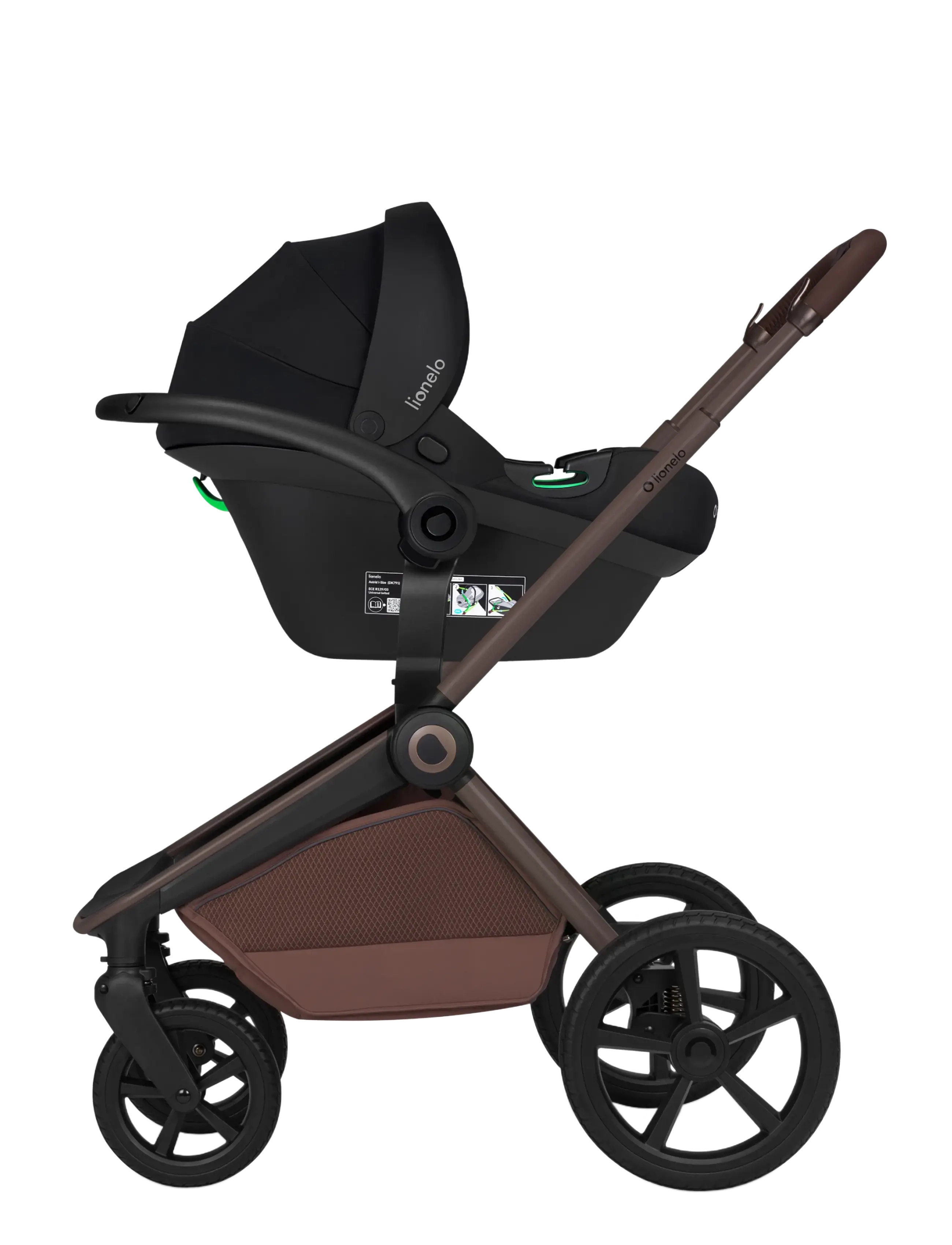 Lionelo - Freya 3in1 - bilbarnstolar - brown chocolate - 1
