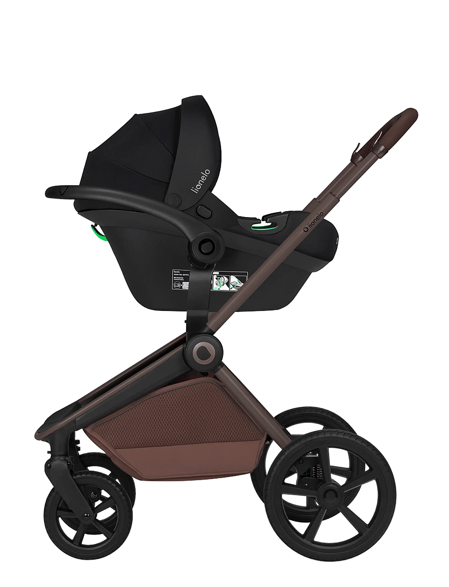 Lionelo - Freya 3in1 - bilbarnstolar - brown chocolate - 1