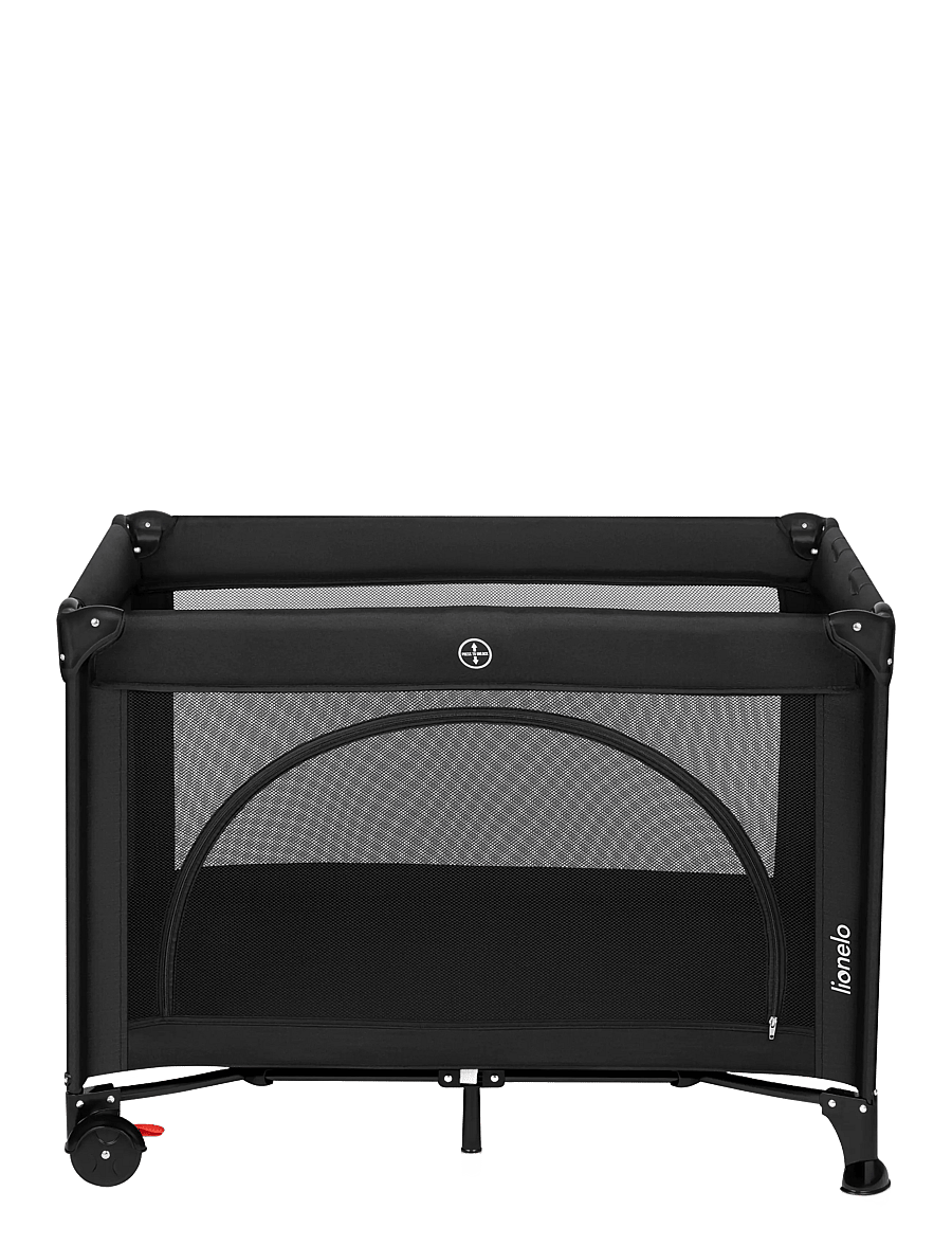 Lionelo - Laura - reisebetten - black carbon - 0