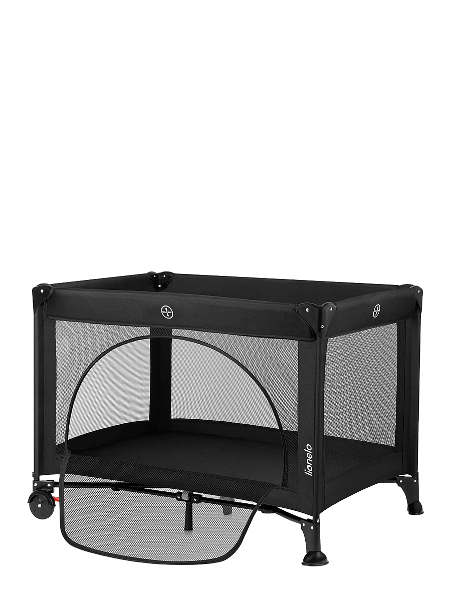 Lionelo - Laura - reisebetten - black carbon - 1
