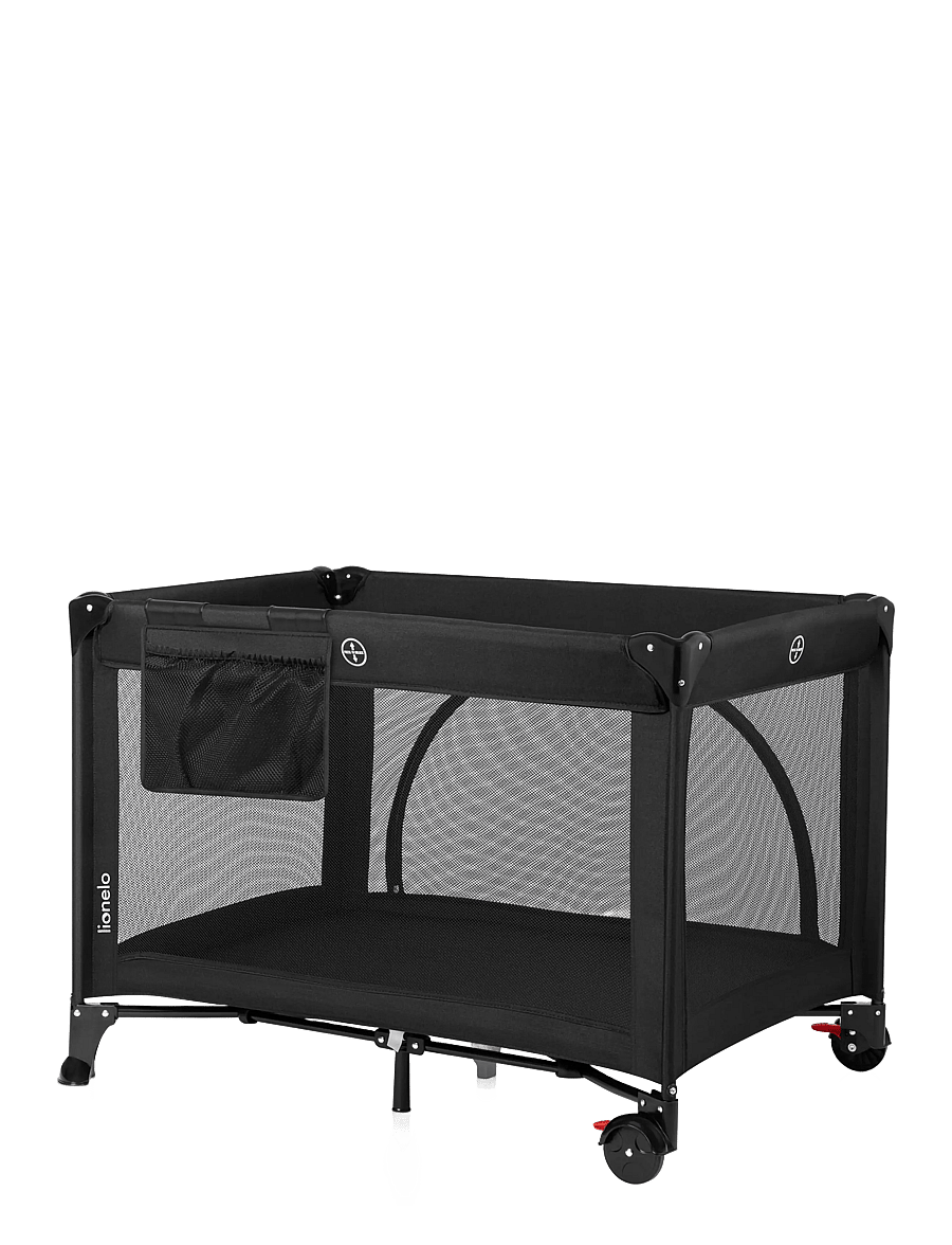 Lionelo - Laura - reisebetten - black carbon - 3