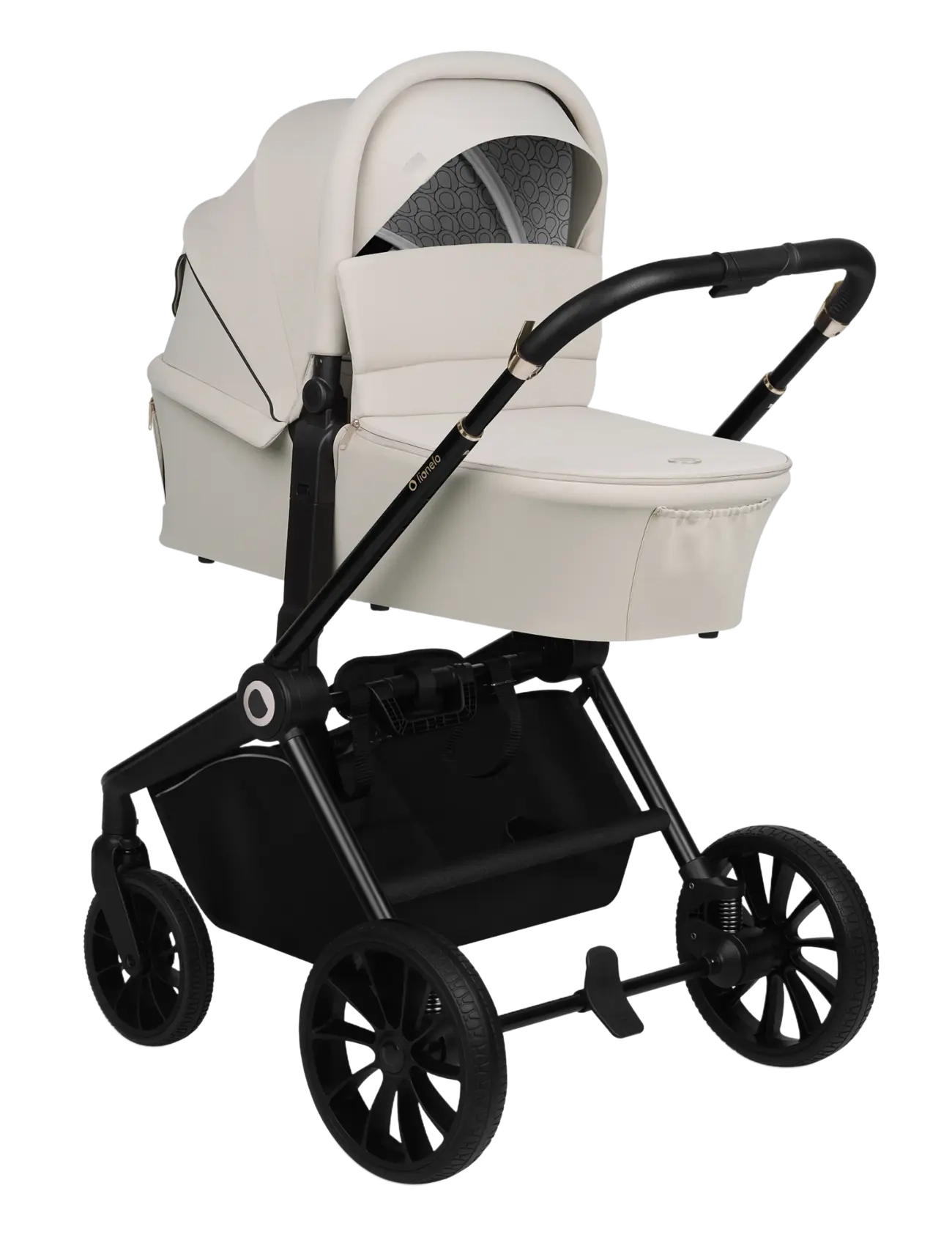 Lionelo - Mika plus 3in1 - barnvagnar & tillbehör - beige sand - 2