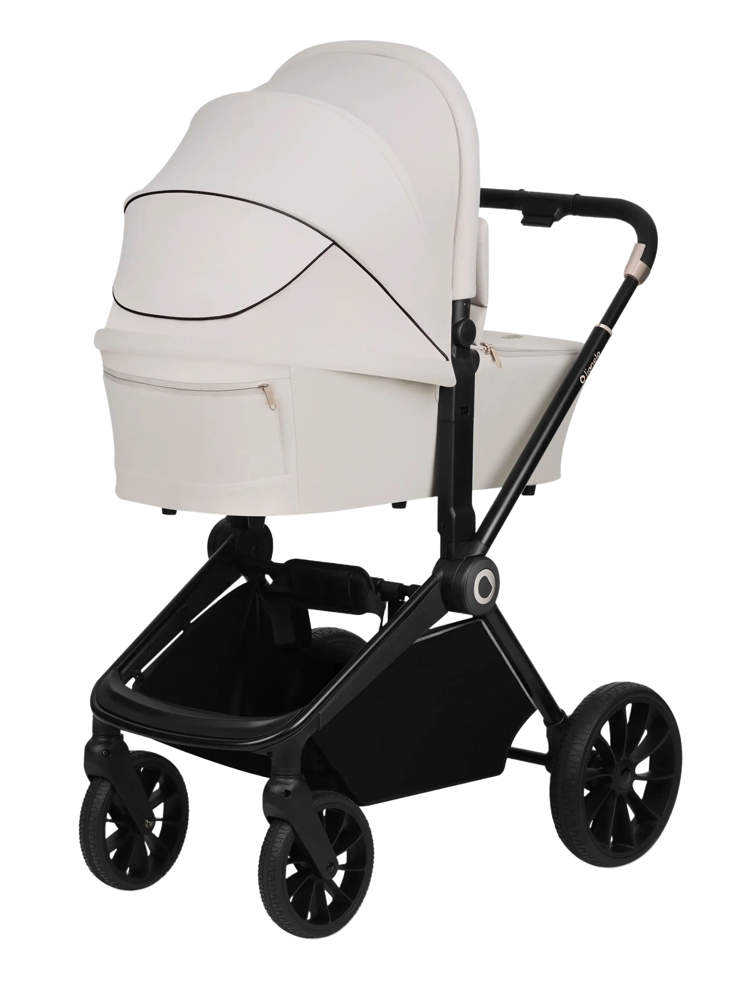 Lionelo - Mika plus 3in1 - barnvagnar & tillbehör - beige sand - 3