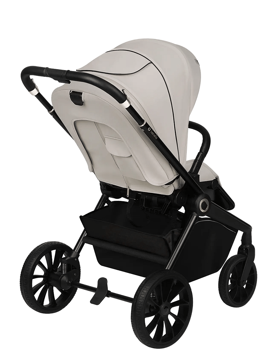 Lionelo - Mika plus 3in1 - barnvagnar & tillbehör - beige sand - 3