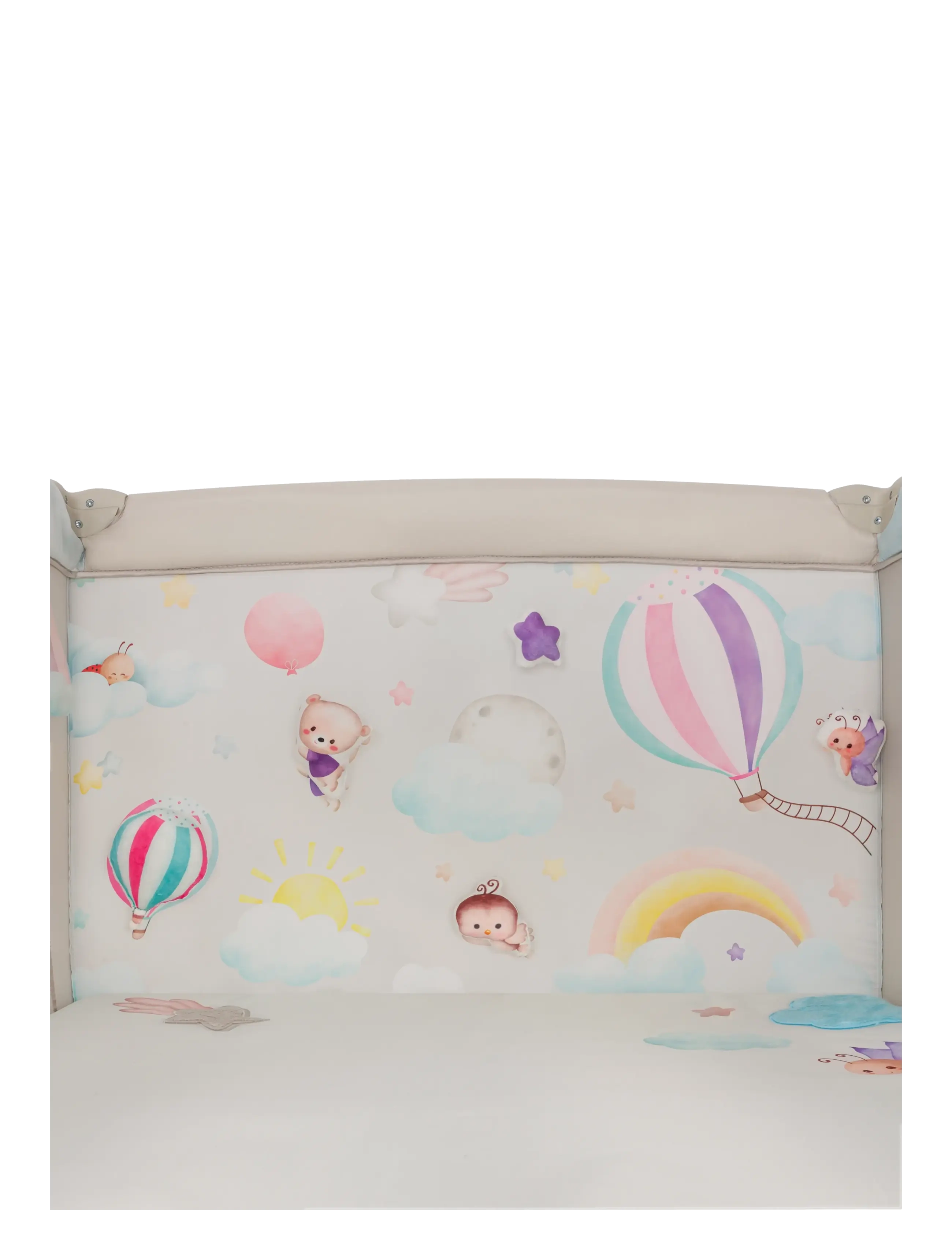Lionelo - Mille plus - kravlegårde - grey beige - 3