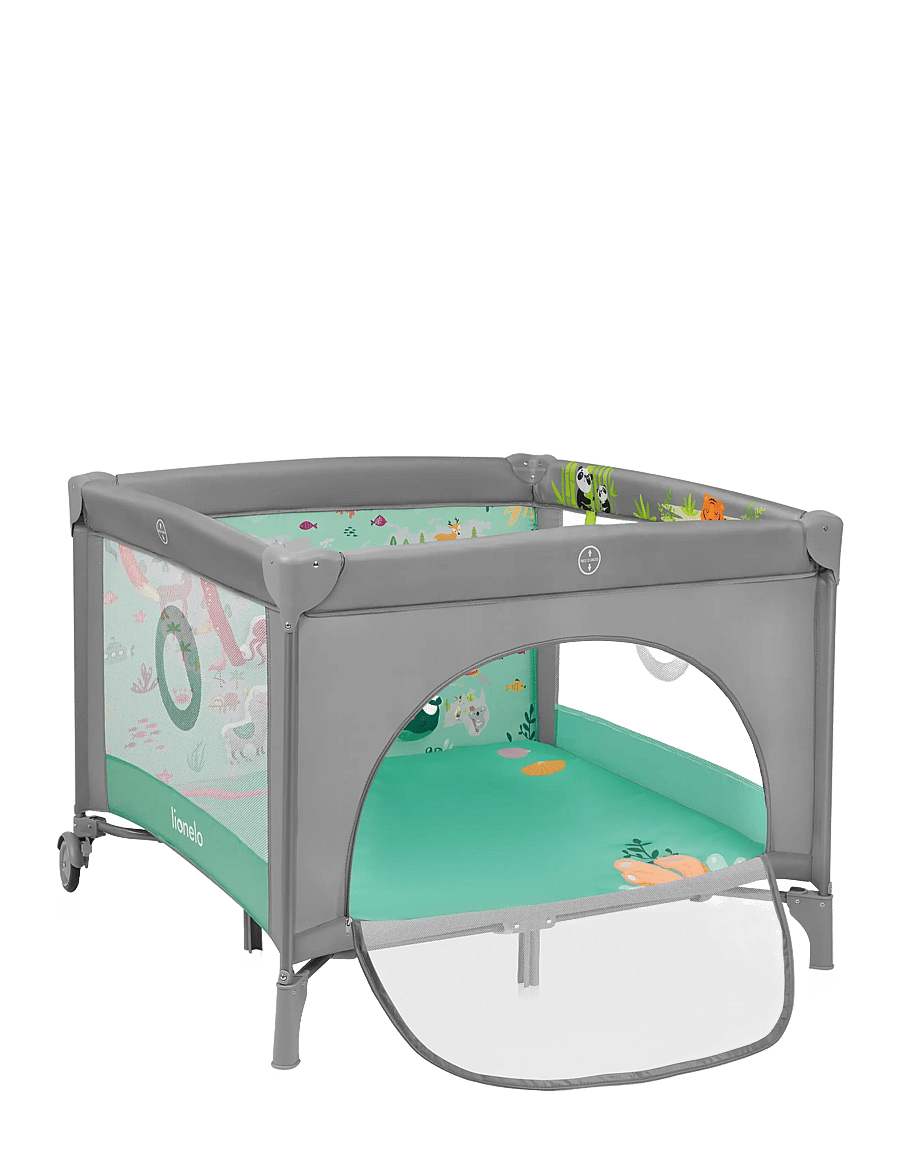 Lionelo - Mille plus - laufgitter - grey green - 1