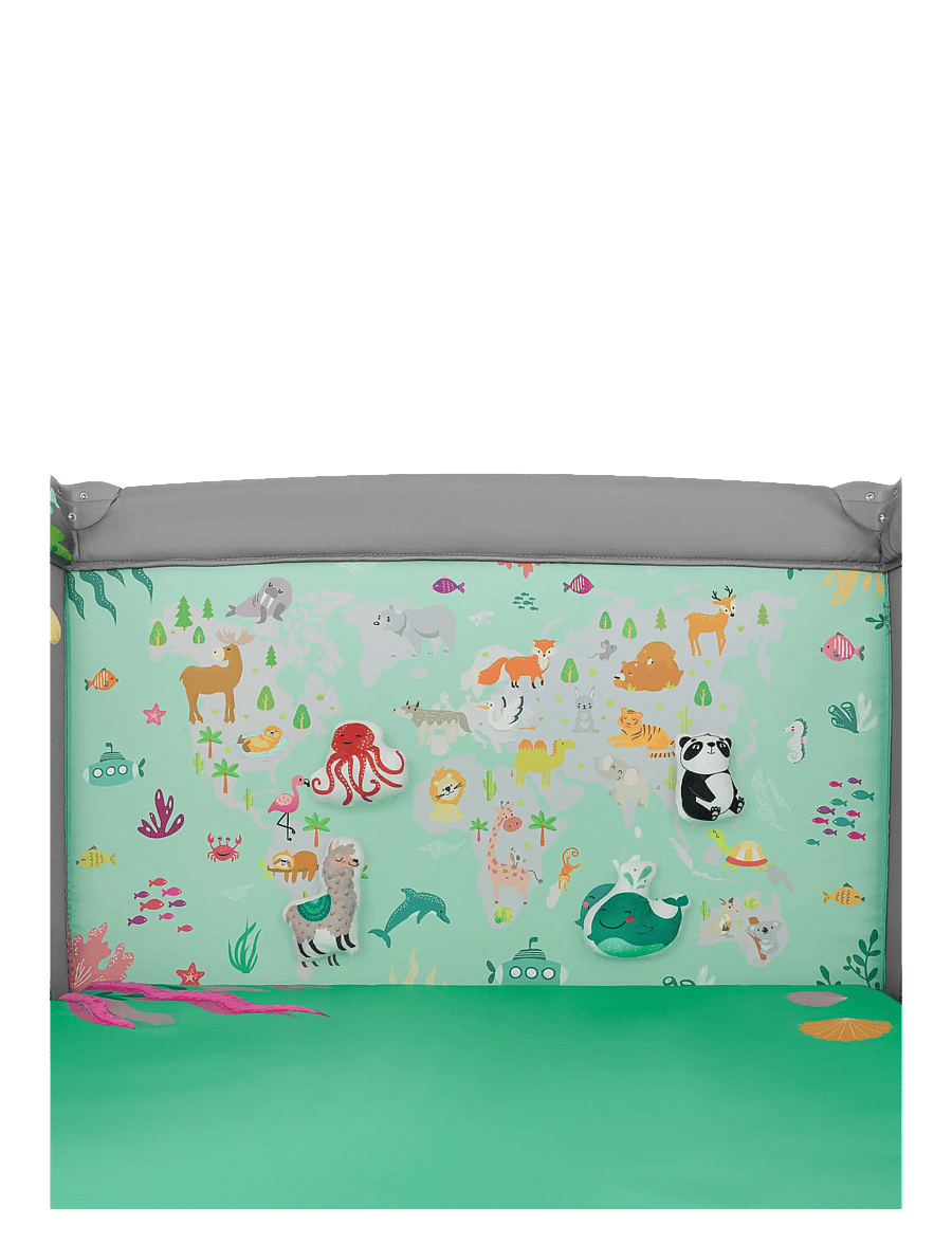 Lionelo - Mille plus - laufgitter - grey green - 3