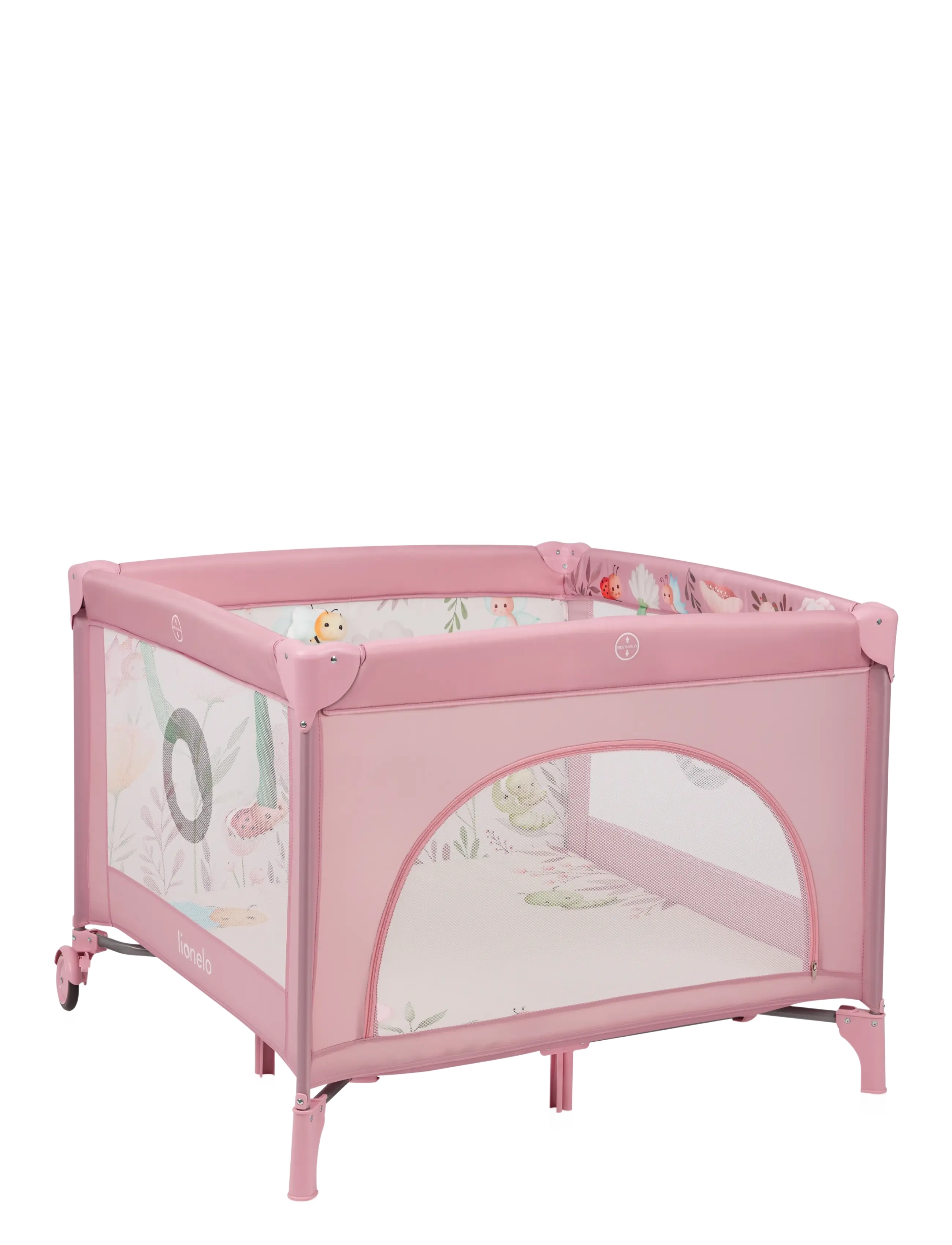 Lionelo Mille Plus, One Size, Baby Nursery, Rosa - Playpens, Kinder