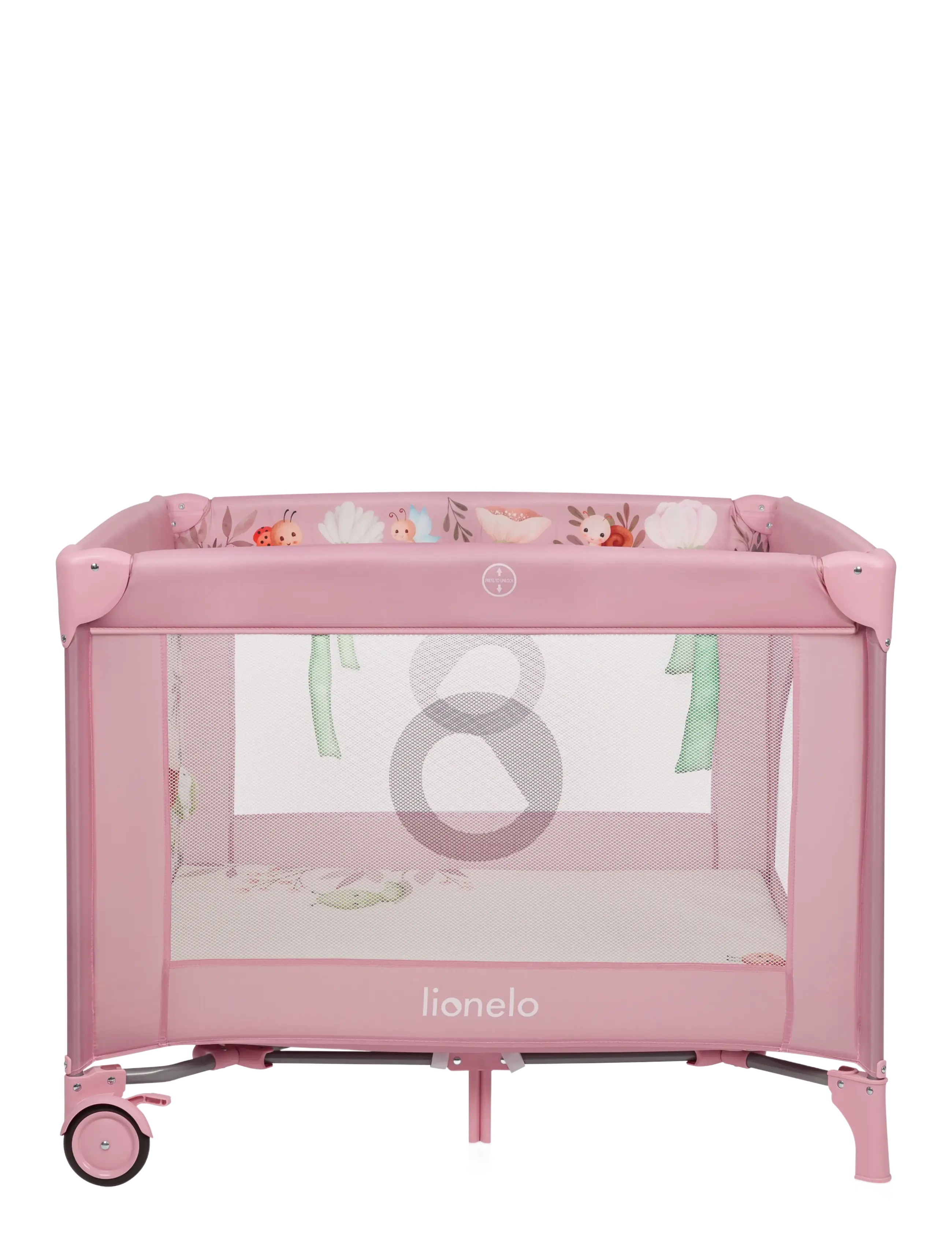 Lionelo - Mille plus - laufgitter - pink - 2