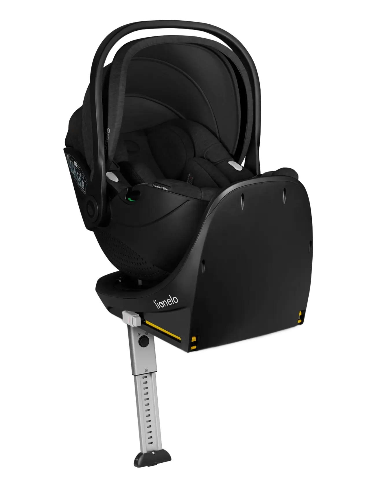 Lionelo Moxie I-SIZE set - Lionelo - BLACK CARBON / black