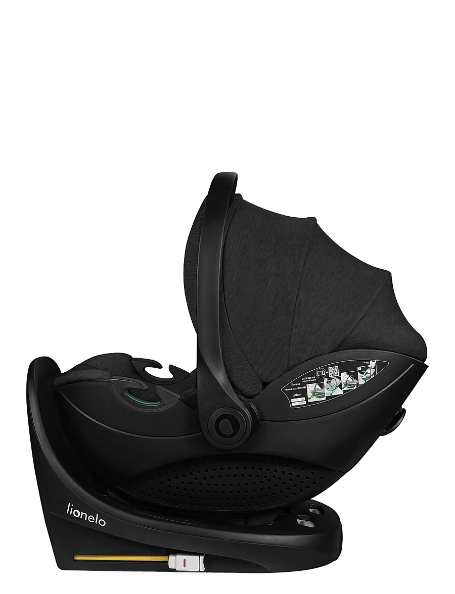 Lionelo - Moxie I-SIZE set - black carbon - 3