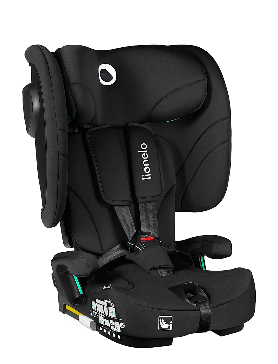 Lionelo - Nelly I-SIZE - bilbarnstol - black carbon - 0
