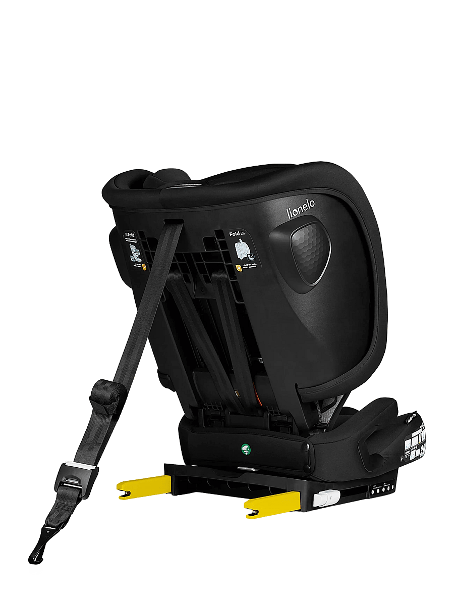 Lionelo - Nelly I-SIZE - bilbarnstol - black carbon - 1