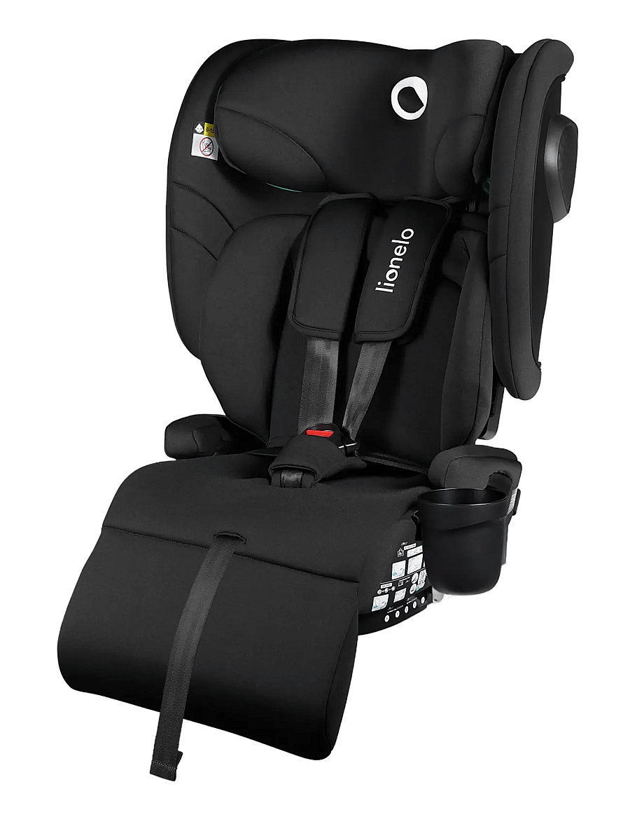 Lionelo - Nelly I-SIZE - bilbarnstol - black carbon - 2