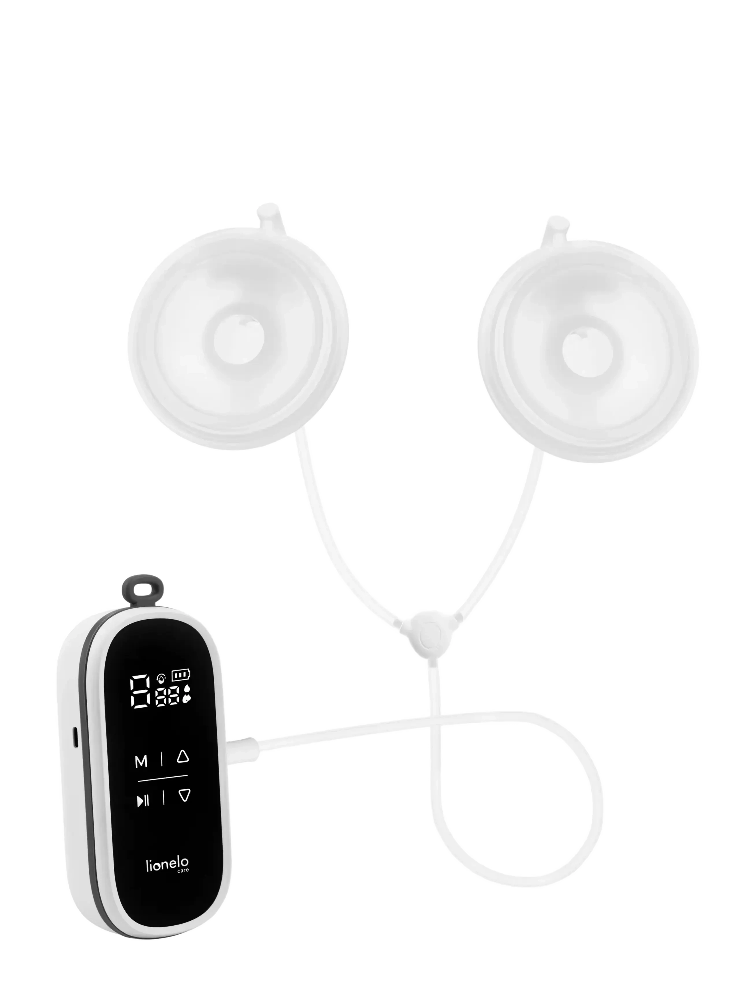 Lionelo Twee Free, Dobbelt Elektrisk Brystpumpe, Hvid, Str: ONE SIZE